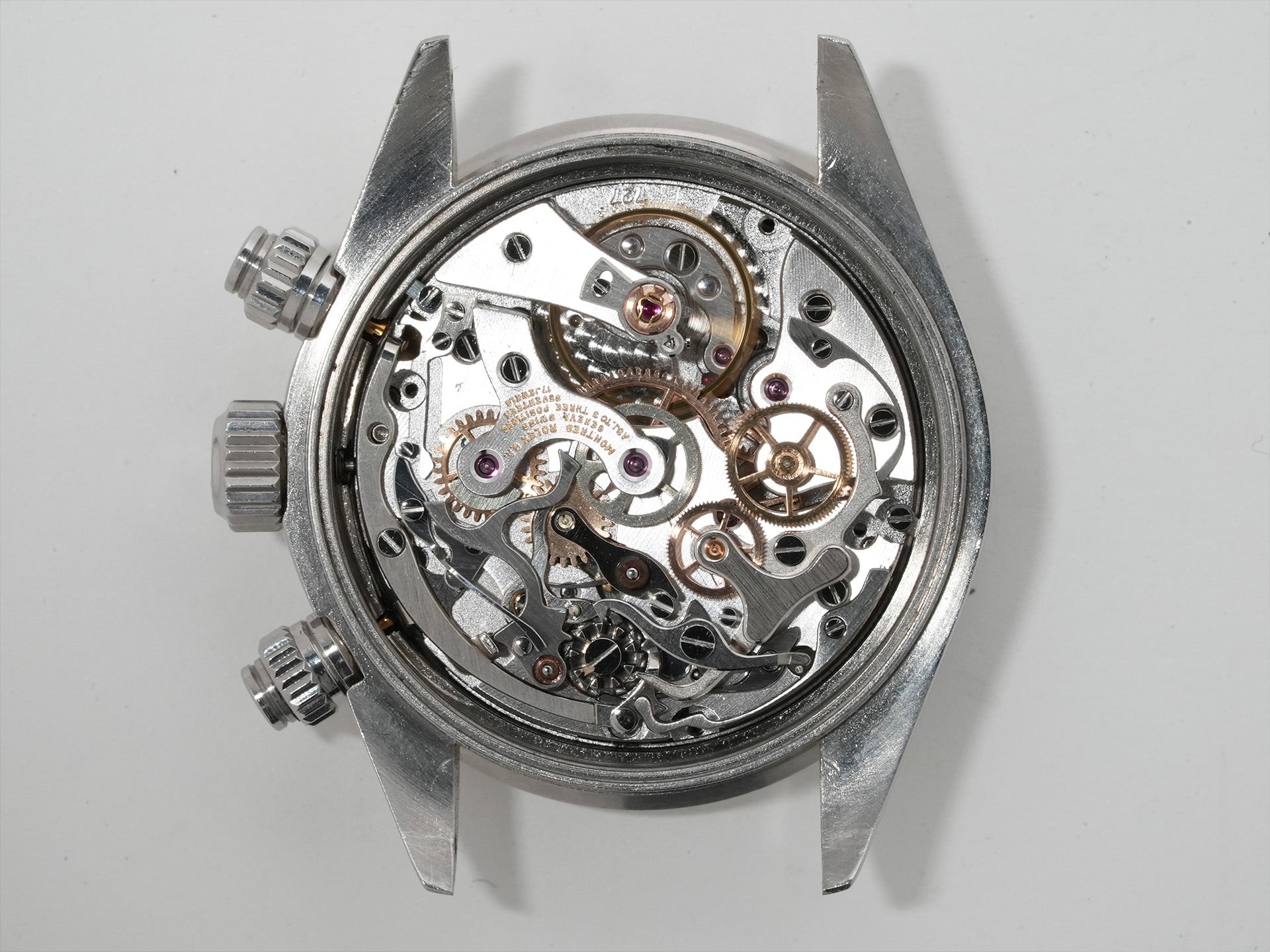 Rolex Daytona Ref. 6265 Stainless Steel Black Dial Pre-owned 8iarjaqz