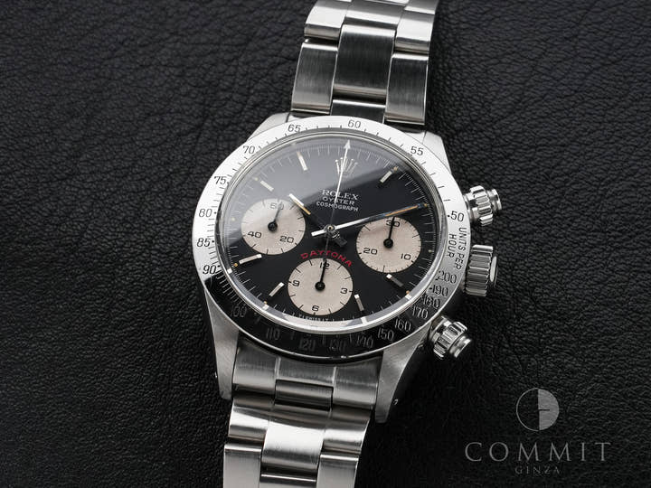 Rolex Daytona Ref. 6265 Stainless Steel Black Dial Pre-owned 8iarjaqz