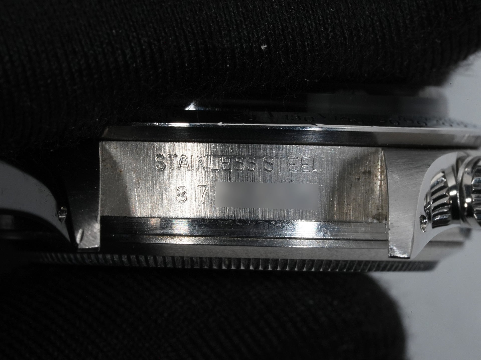 Rolex Daytona Ref. 6265 Stainless Steel Black Dial Pre-owned 8iarjaqz