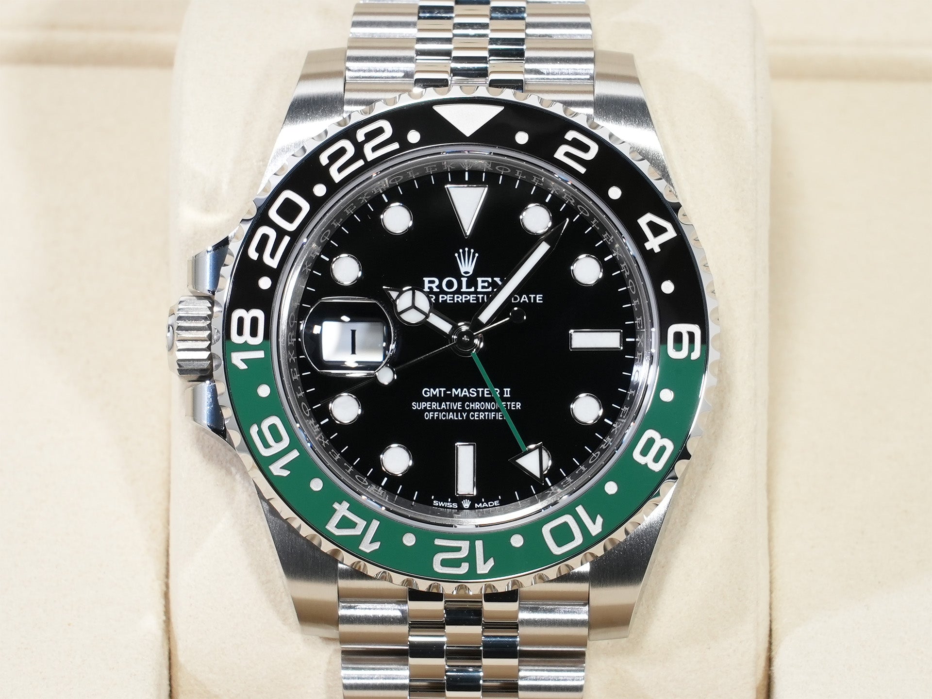 ロレックス GMTマスターII Ref.126720VTNR ステンレススチール ブラック文字盤 ジュビリーブレスレット 未使用 sc9va3io
