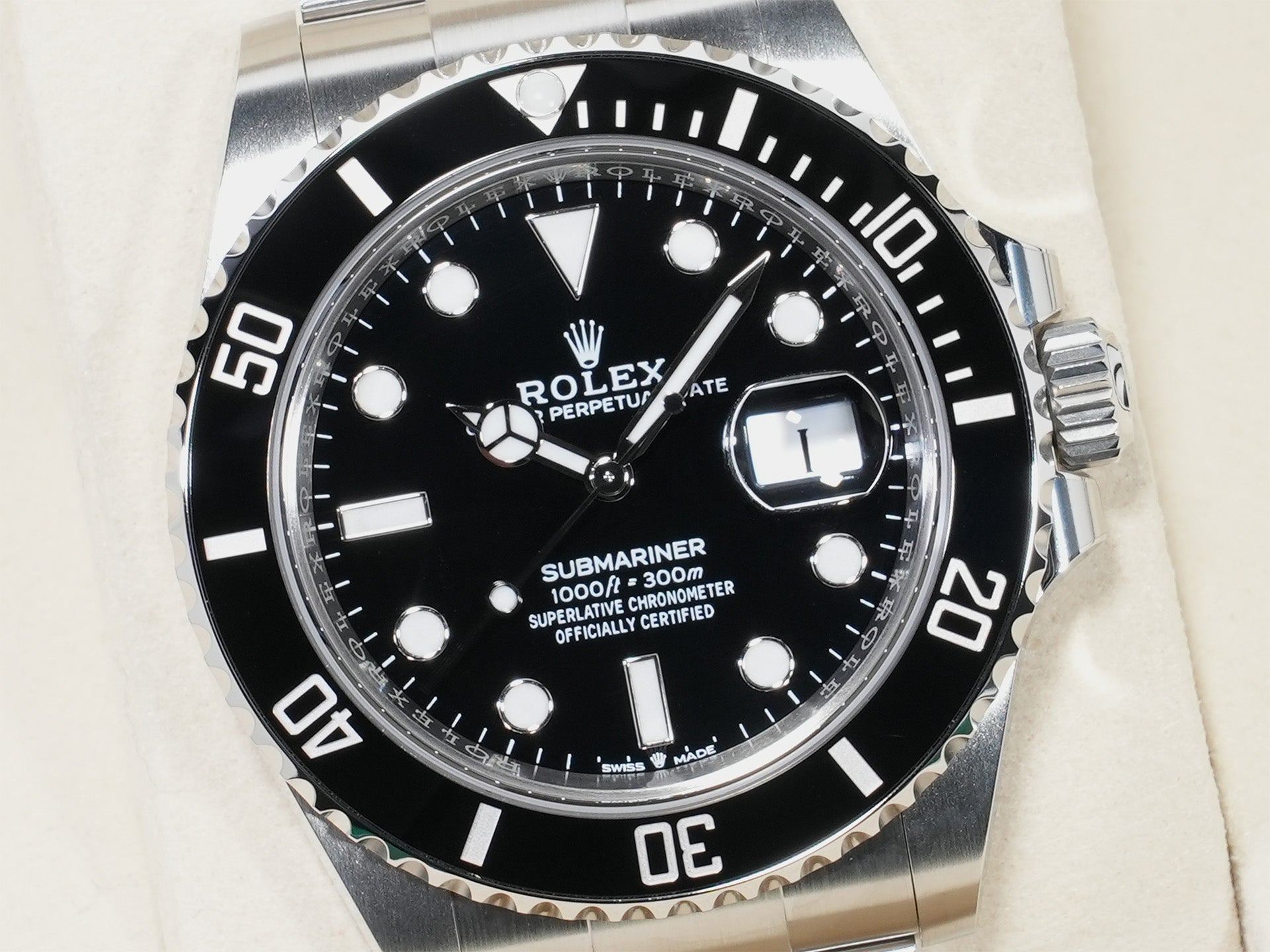 ロレックス サブマリーナー デイト Ref.126610LN ステンレススチール ブラック文字盤 未使用 gskbuy9r