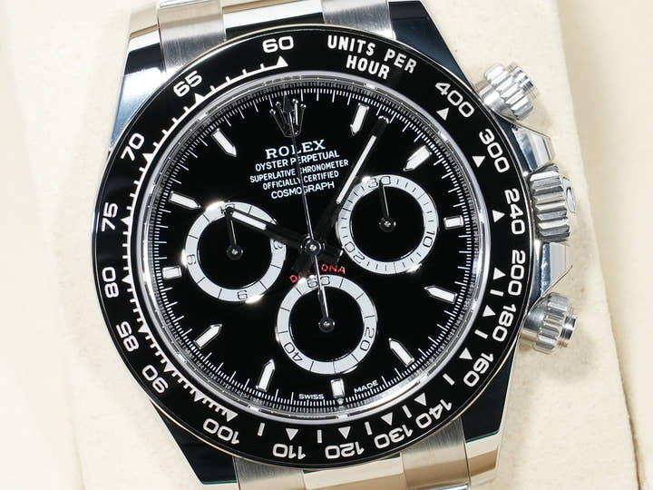 ロレックス デイトナ Ref.126500LN ステンレススチール ブラック文字盤 未使用 69tca6cy