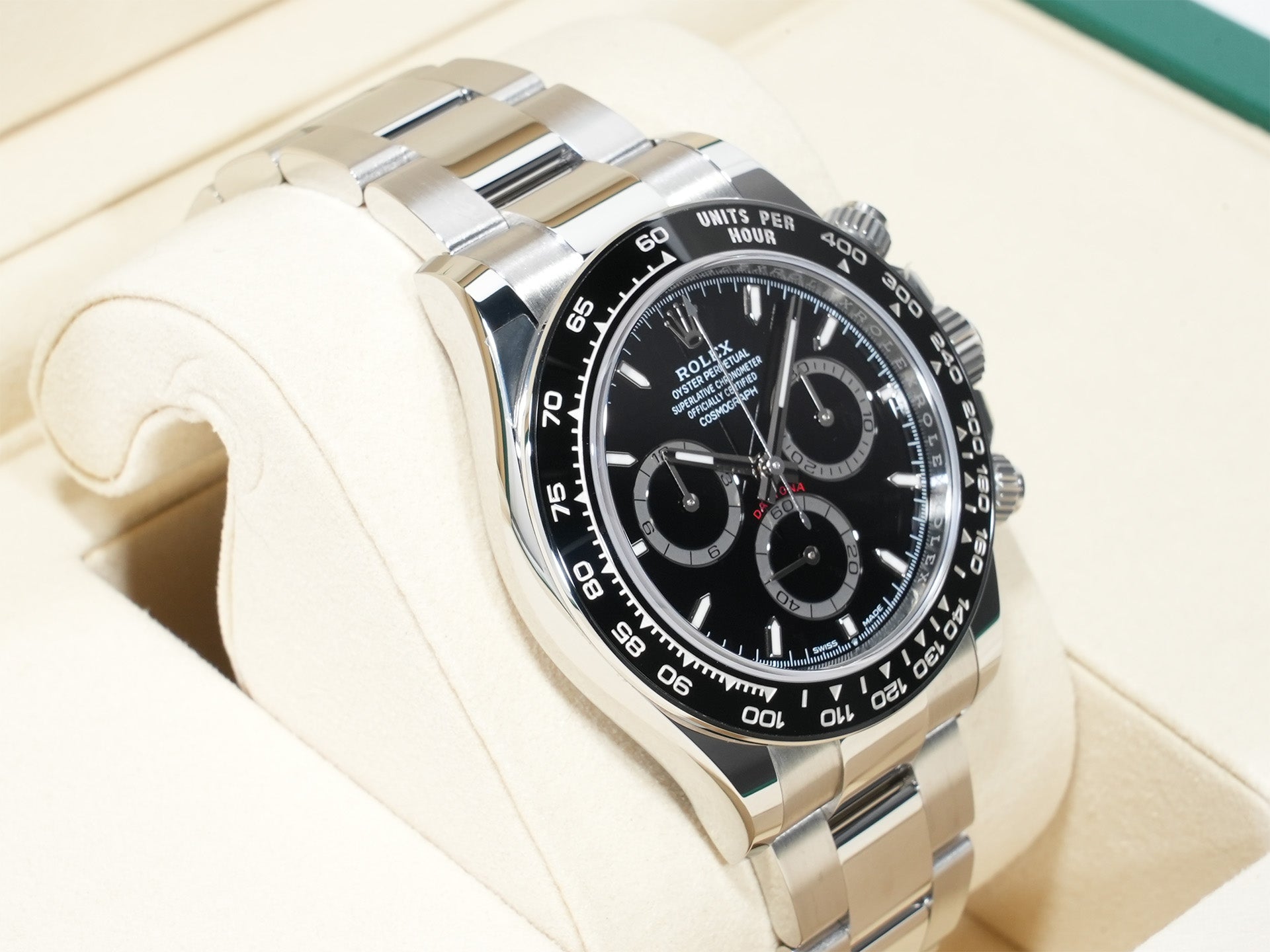 ロレックス デイトナ Ref.126500LN ステンレススチール ブラック文字盤 未使用 69tca6cy