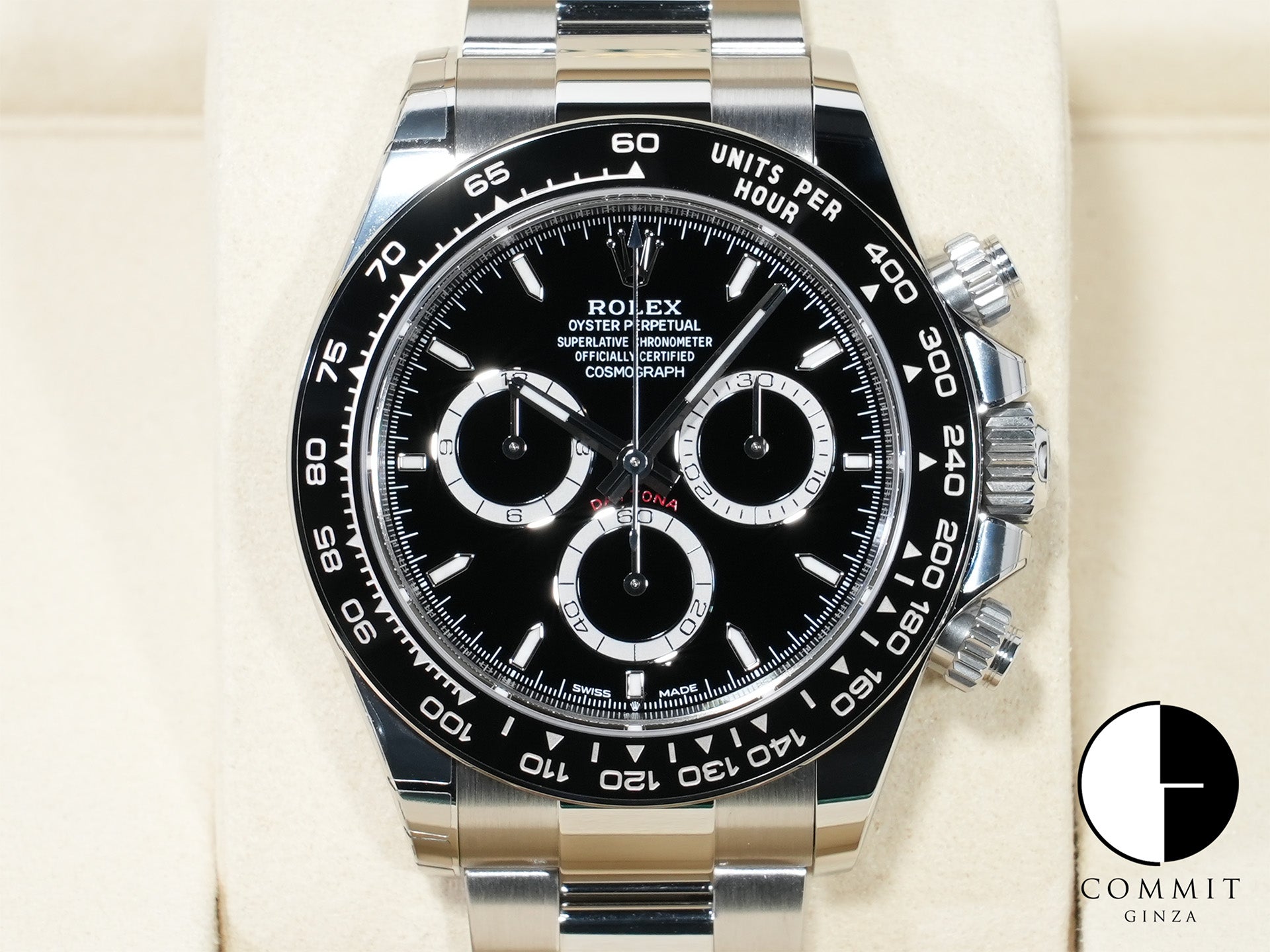 ロレックス デイトナ Ref.126500LN ステンレススチール ブラック文字盤 未使用 3wmdvk3w