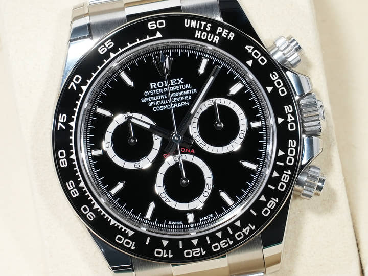 ロレックス デイトナ Ref.126500LN ステンレススチール ブラック文字盤 未使用 3wmdvk3w