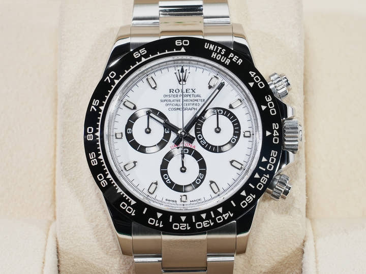 ロレックス デイトナ Ref.116500LN ステンレススチール ホワイト文字盤 美品 j5kpi2mv