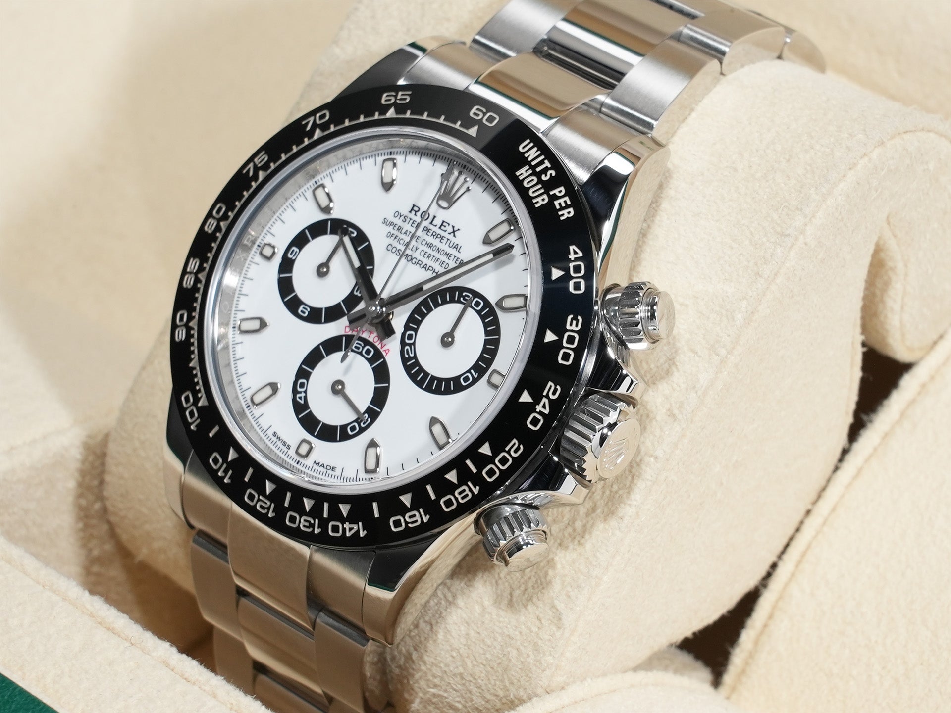 ロレックス デイトナ Ref.116500LN ステンレススチール ホワイト文字盤 美品 j5kpi2mv