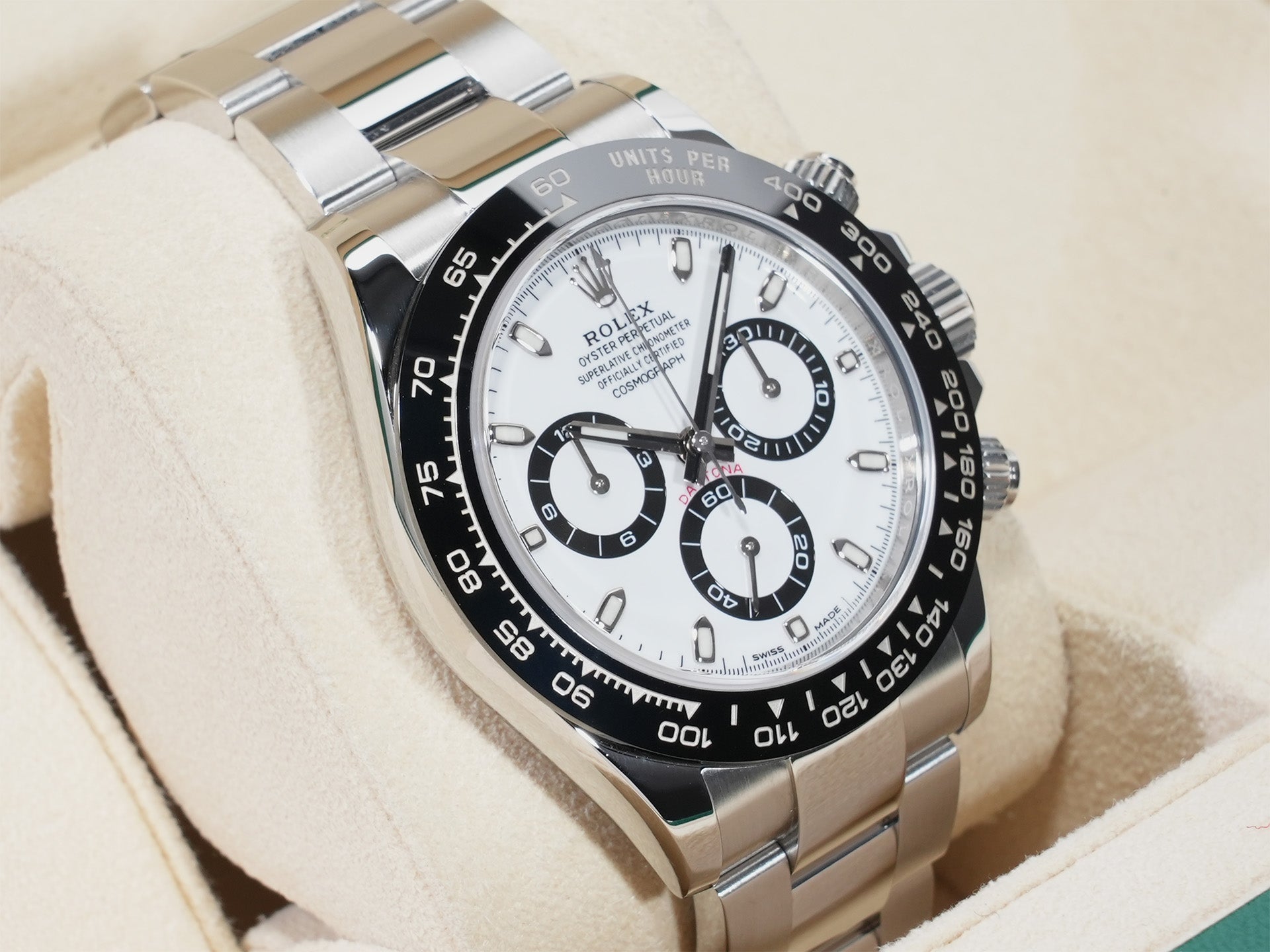 ロレックス デイトナ Ref.116500LN ステンレススチール ホワイト文字盤 美品 j5kpi2mv
