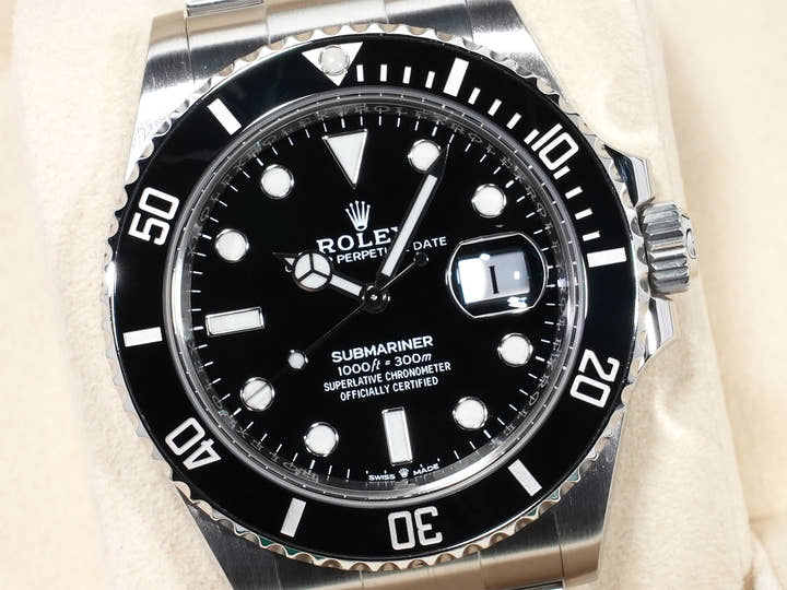 ロレックス サブマリーナー デイト Ref.126610LN ステンレススチール ブラック文字盤 美品 rmky7qxh