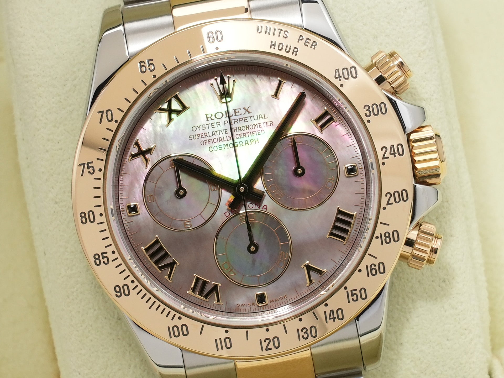 ロレックス デイトナ Ref.116523NR ステンレススチール/イエローゴールド ブラックシェル文字盤 美品 iygj4we9