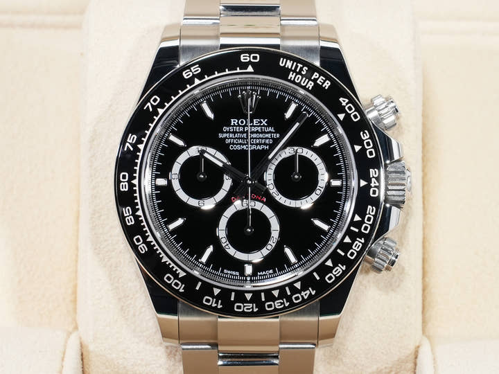 ロレックス デイトナ Ref.126500LN ステンレススチール ブラック文字盤 中古 6zapnmsc