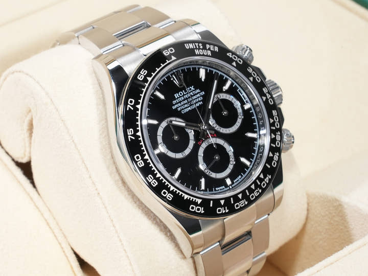 ロレックス デイトナ Ref.126500LN ステンレススチール ブラック文字盤 中古 6zapnmsc