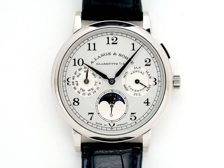 A. Lange & Söhne 1815 Annual Calendar Ref. 238.026 White Gold Silver Dial Pre-owned w7z8zs8z