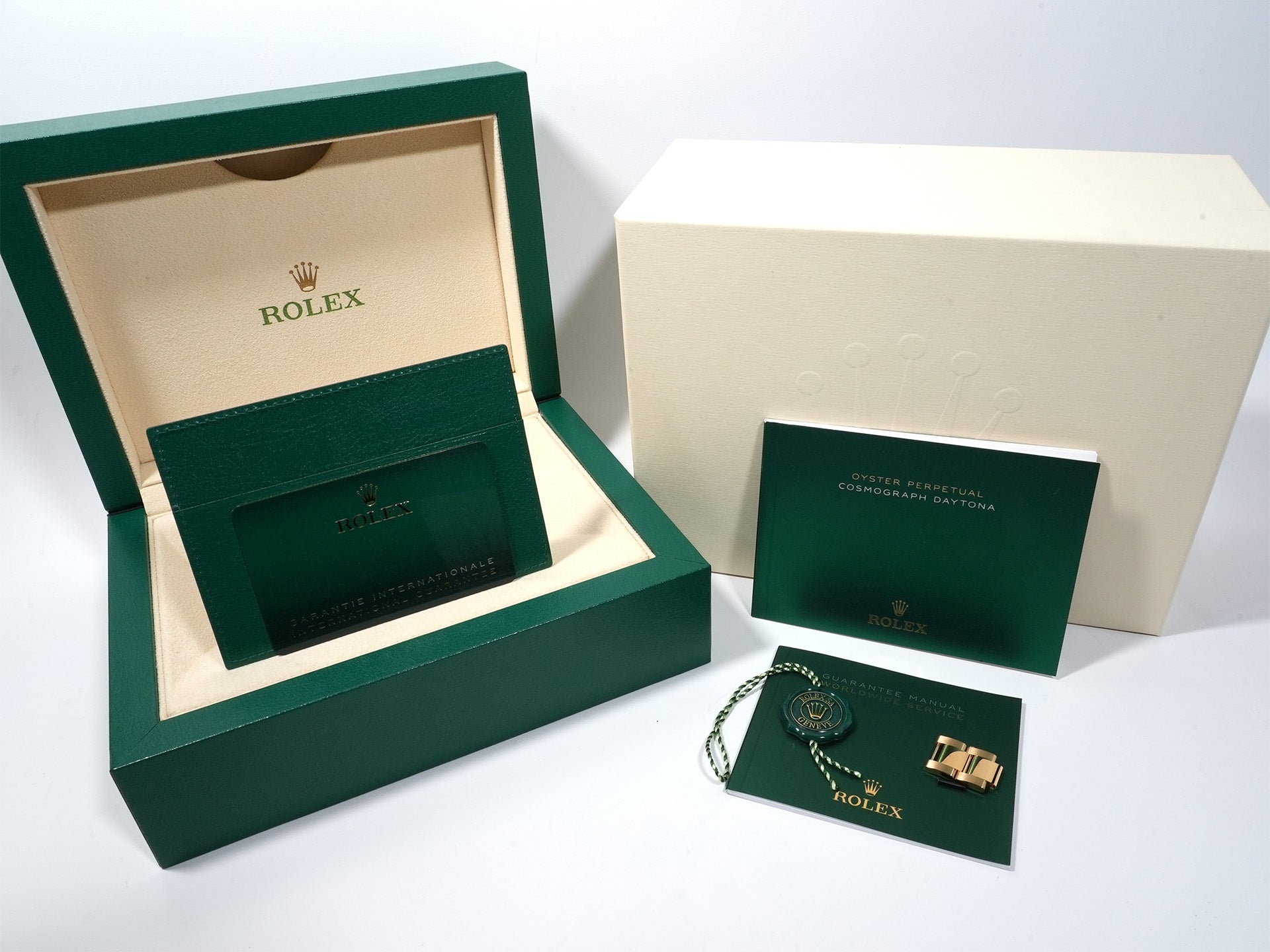 Rolex Daytona Ref. 126508 Yellow Gold with Golden and Bright Black Dial, Excellent Condition, 86u2ao35