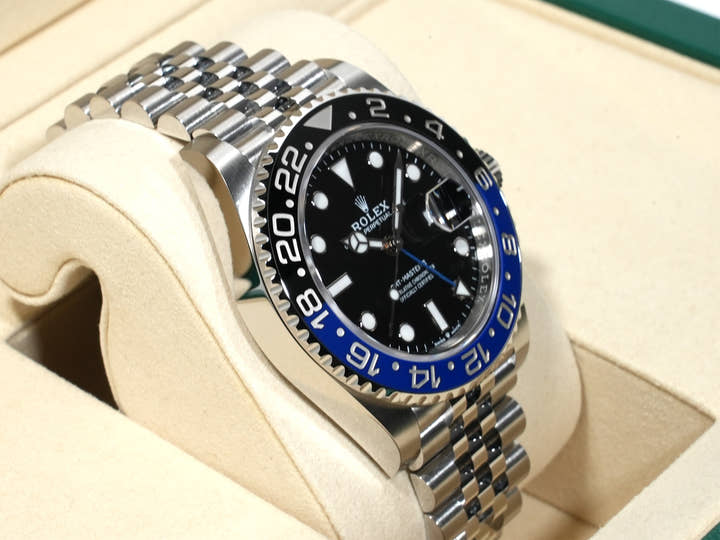 ロレックス GMTマスターII Ref.126710BLNR ステンレススチール ブラック文字盤 ジュビリーブレスレット 未使用 e629ekgc