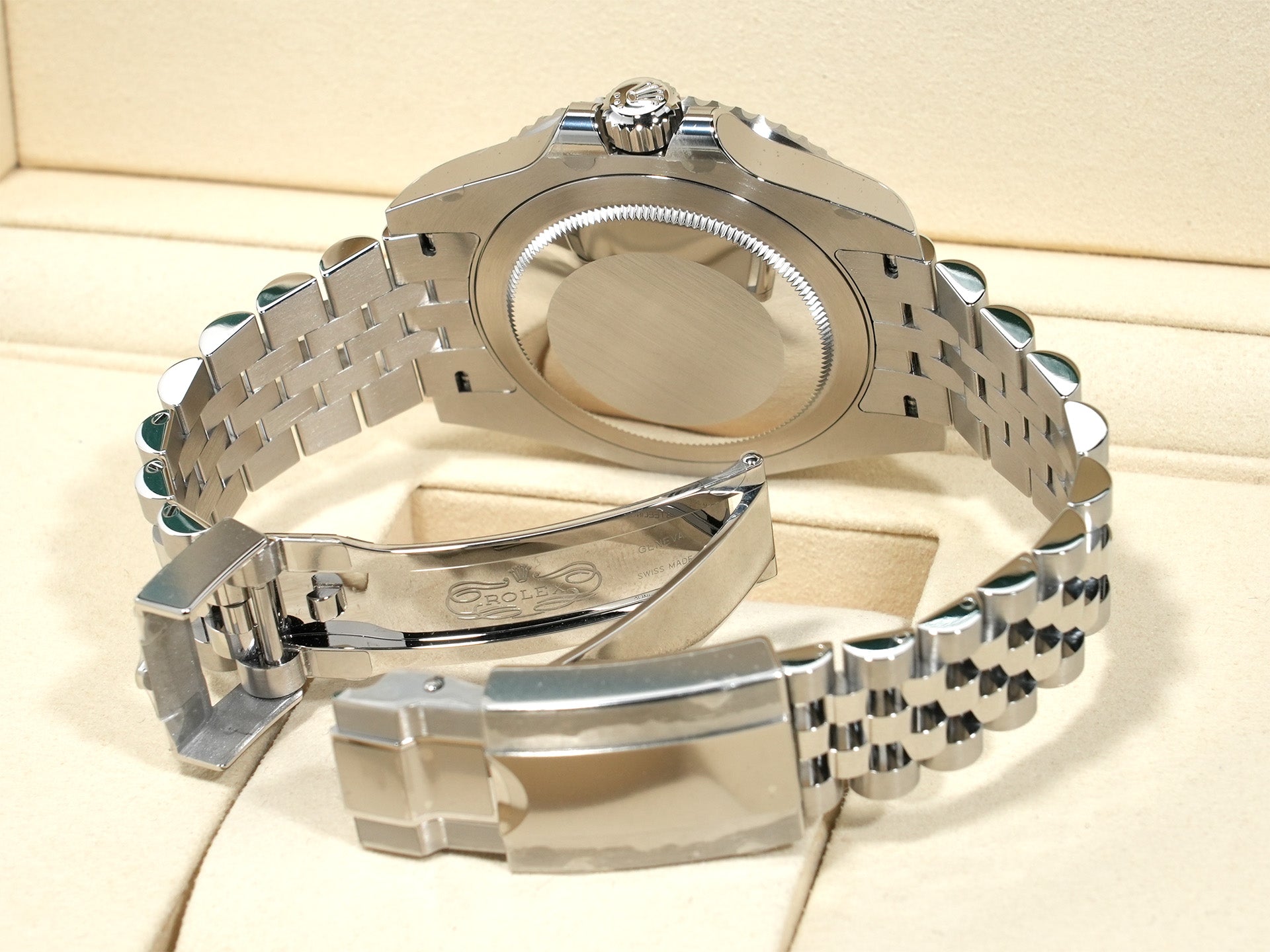 ロレックス GMTマスターII Ref.126710BLNR ステンレススチール ブラック文字盤 ジュビリーブレスレット 未使用 e629ekgc