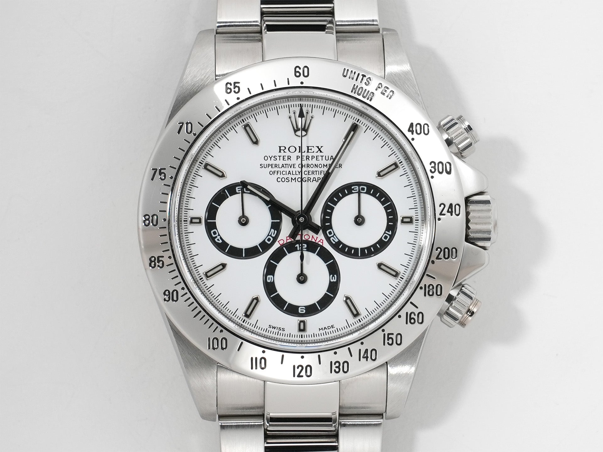 ロレックス デイトナ エルプリメロ Ref.16520 ステンレススチール ホワイト文字盤 中古 cyma5jtk