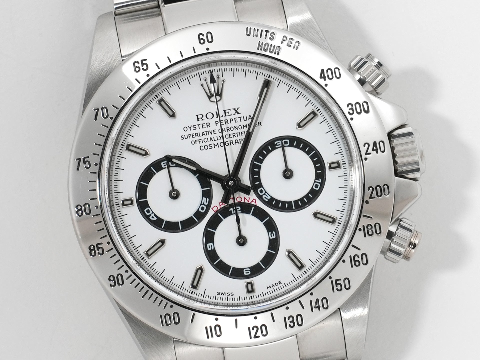 ロレックス デイトナ エルプリメロ Ref.16520 ステンレススチール ホワイト文字盤 中古 cyma5jtk