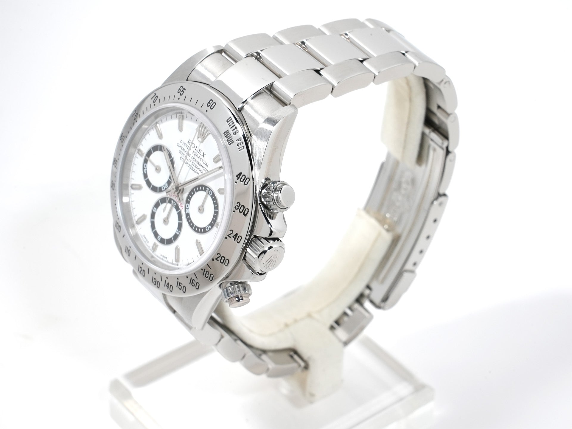 ロレックス デイトナ エルプリメロ Ref.16520 ステンレススチール ホワイト文字盤 中古 cyma5jtk
