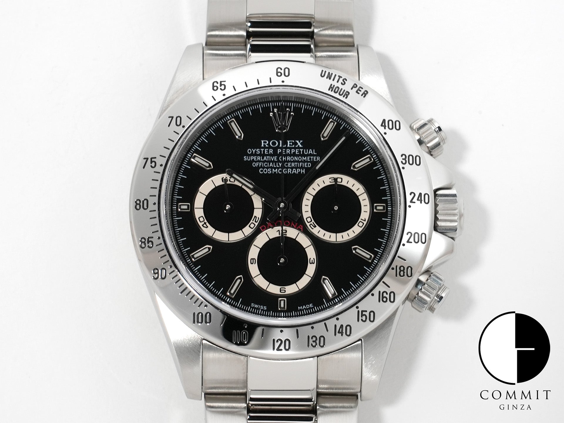 ロレックス デイトナ エルプリメロ Ref.16520 ステンレススチール ブラック文字盤 中古 52uyw6ss