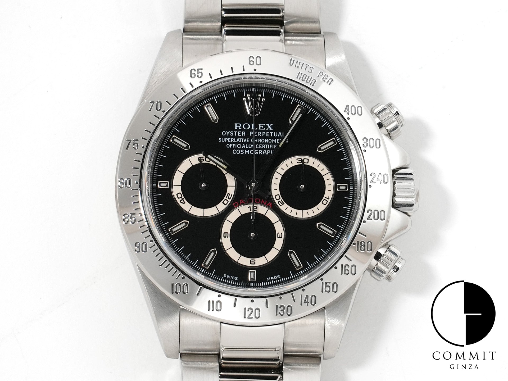 ロレックス デイトナ エルプリメロ Ref.16520 ステンレススチール ブラック文字盤 中古 m5otyoe9