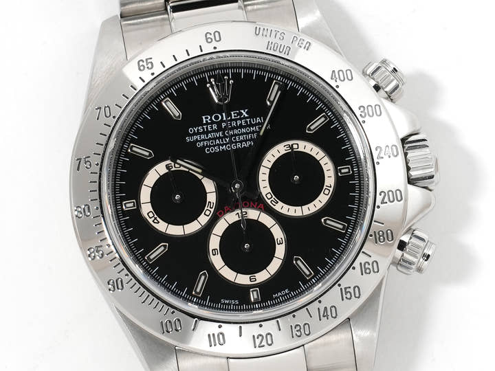 ロレックス デイトナ エルプリメロ Ref.16520 ステンレススチール ブラック文字盤 中古 m5otyoe9