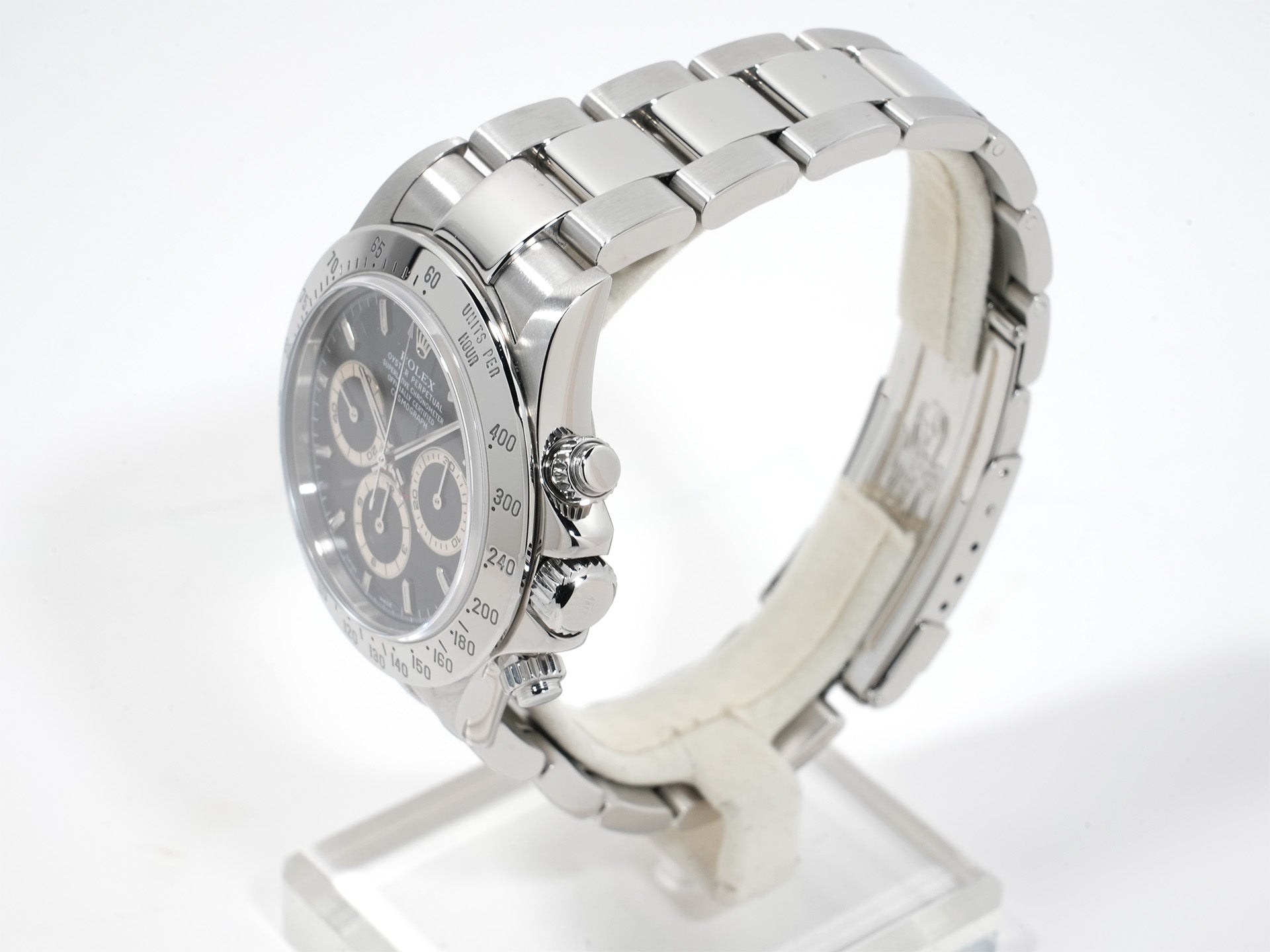 ロレックス デイトナ エルプリメロ Ref.16520 ステンレススチール ブラック文字盤 中古 m5otyoe9