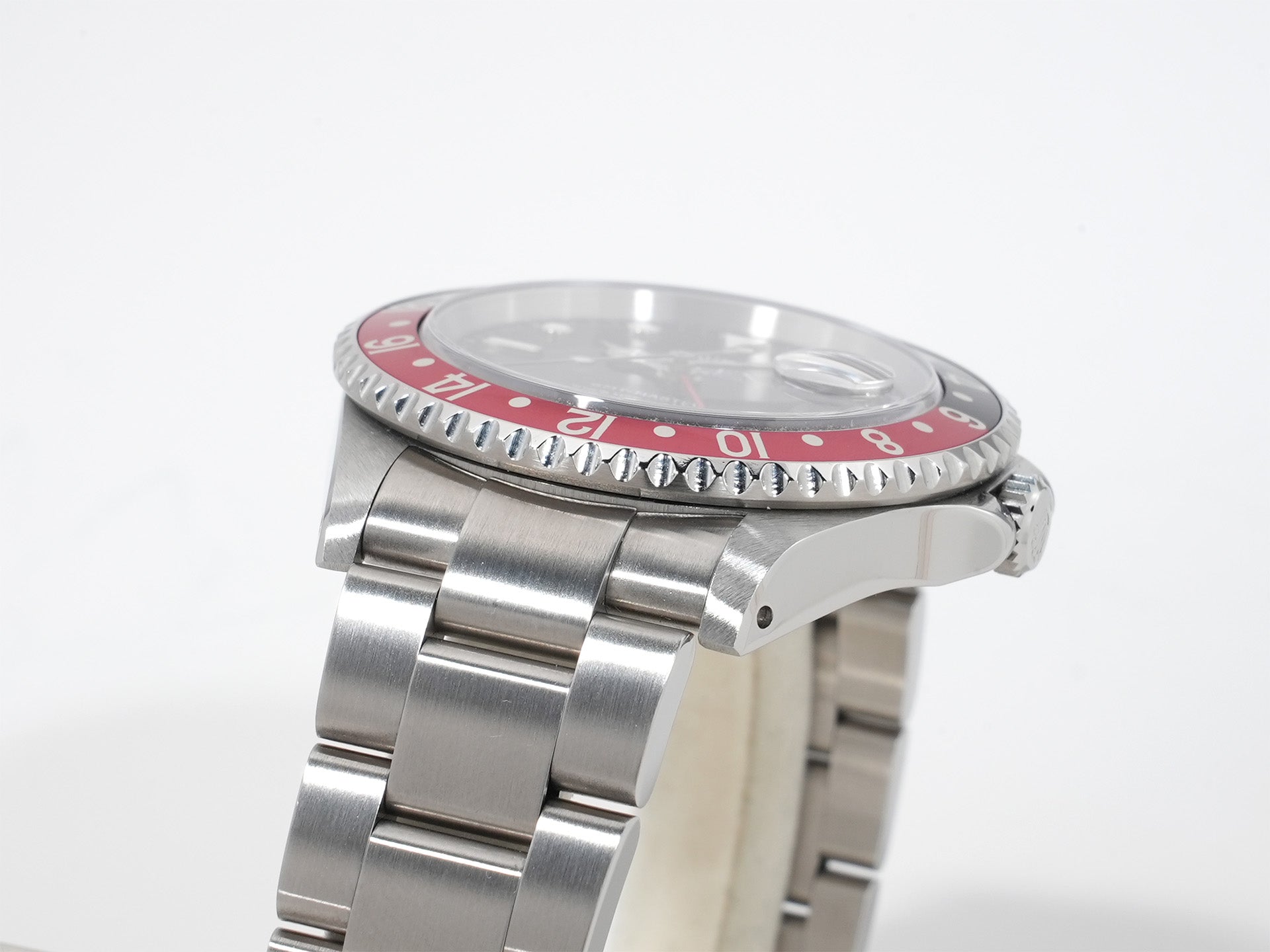 ロレックス GMTマスターII Ref.16710 ステンレススチール ブラック文字盤 オイスターブレスレット 美中古 82x258r5