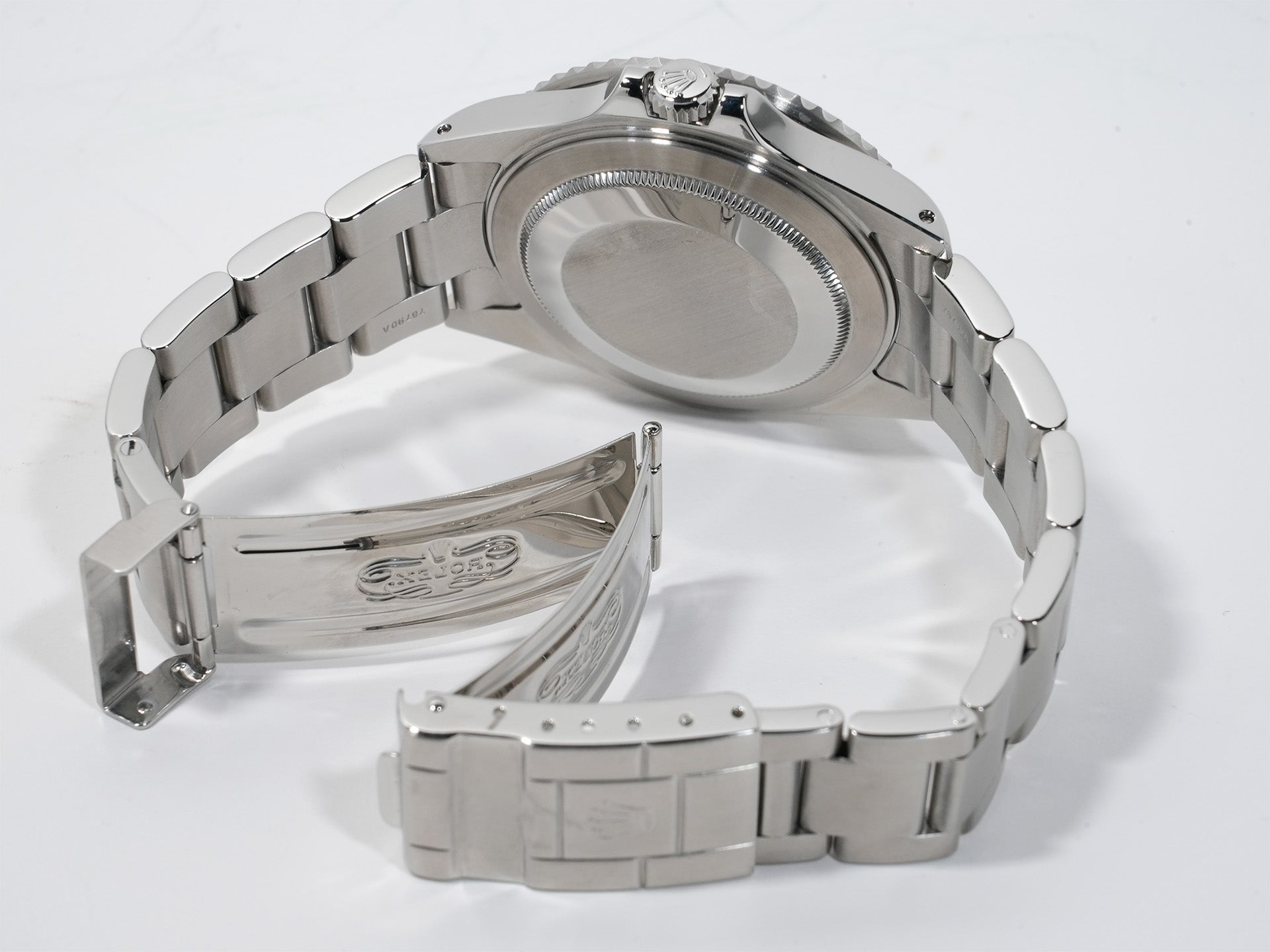 ロレックス GMTマスターII Ref.16710 ステンレススチール ブラック文字盤 オイスターブレスレット 美中古 82x258r5