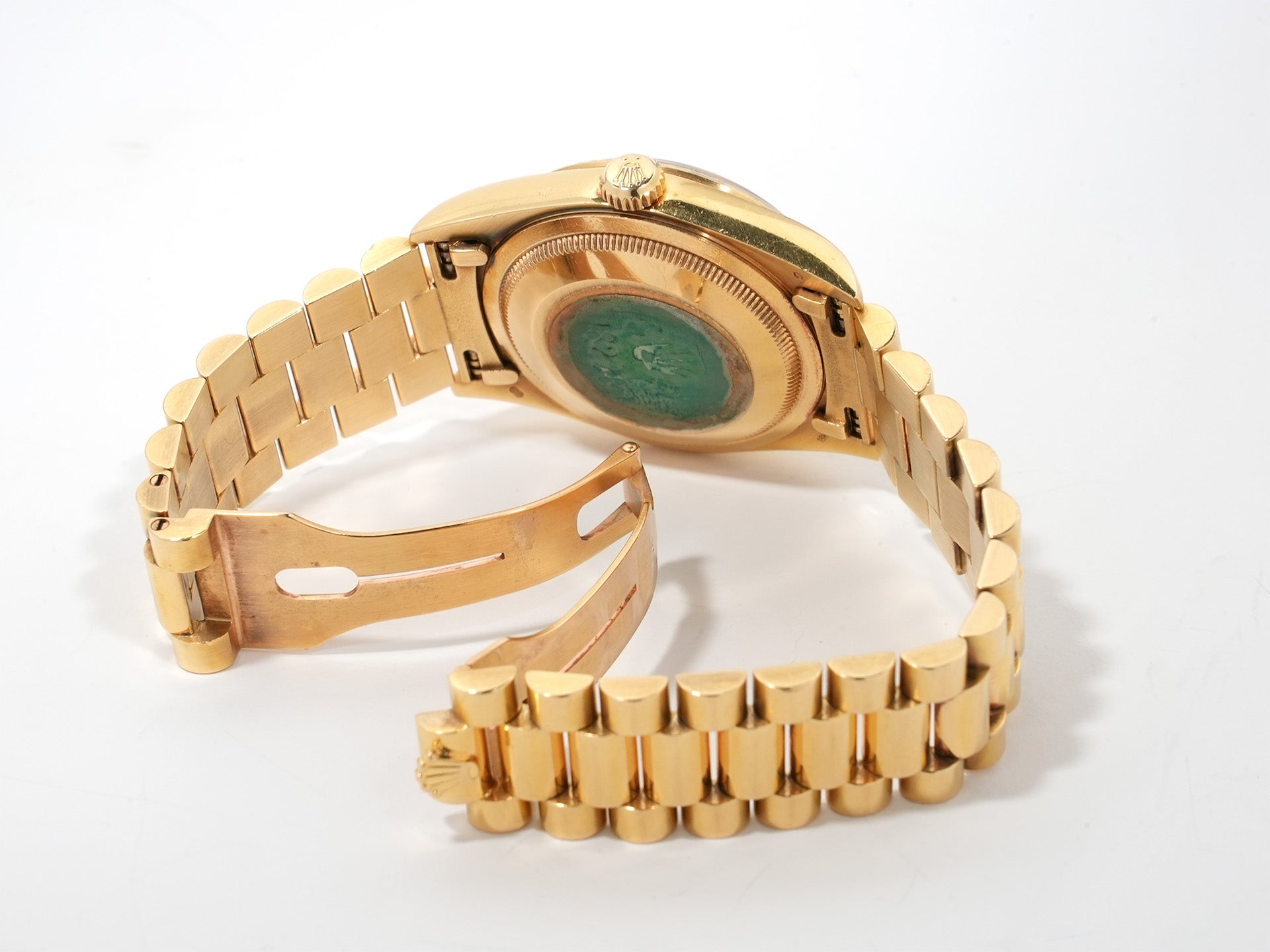 ロレックス デイデイト36 Ref.18238A イエローゴールド シャンパンx10Pダイヤ文字盤 中古 8fno4e73