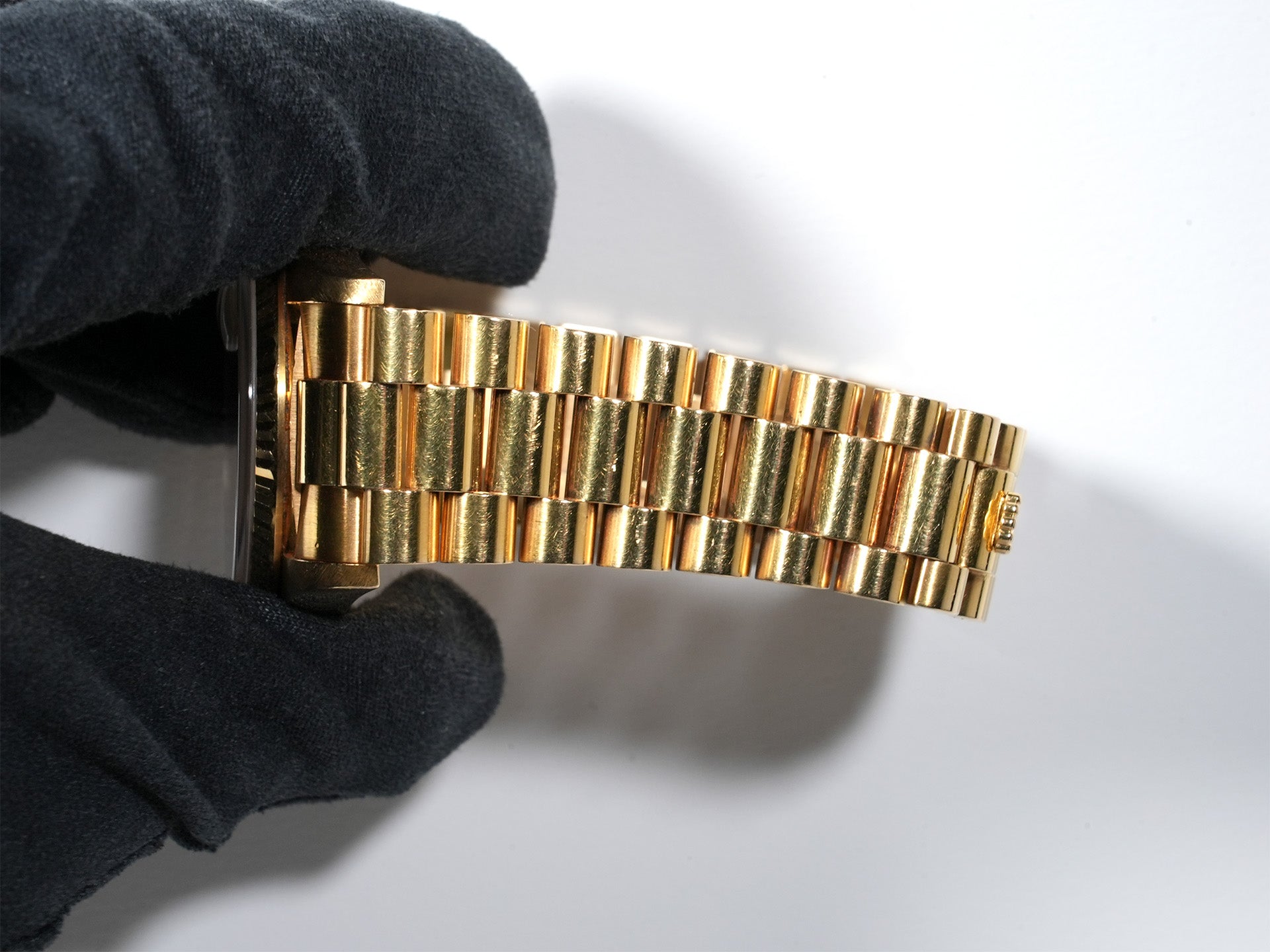 ロレックス デイデイト36 Ref.18238A イエローゴールド シャンパンx10Pダイヤ文字盤 中古 8fno4e73