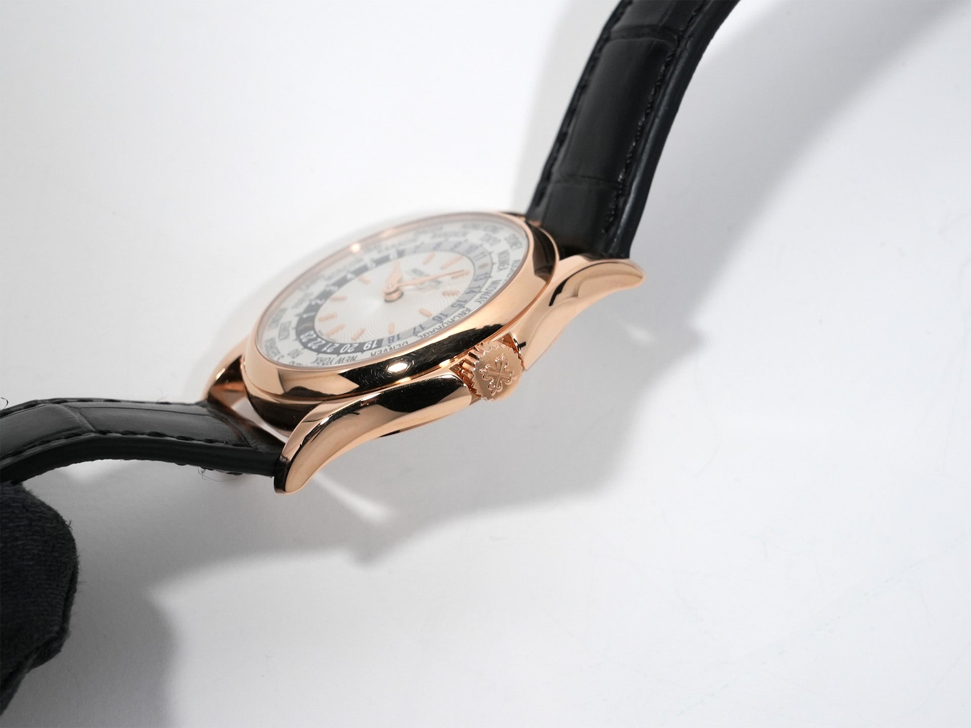 パテックフィリップ コンプリケーション ワールドタイム Ref.5110R-001 ローズゴールド シルバー文字盤 中古 zoiiwuyg