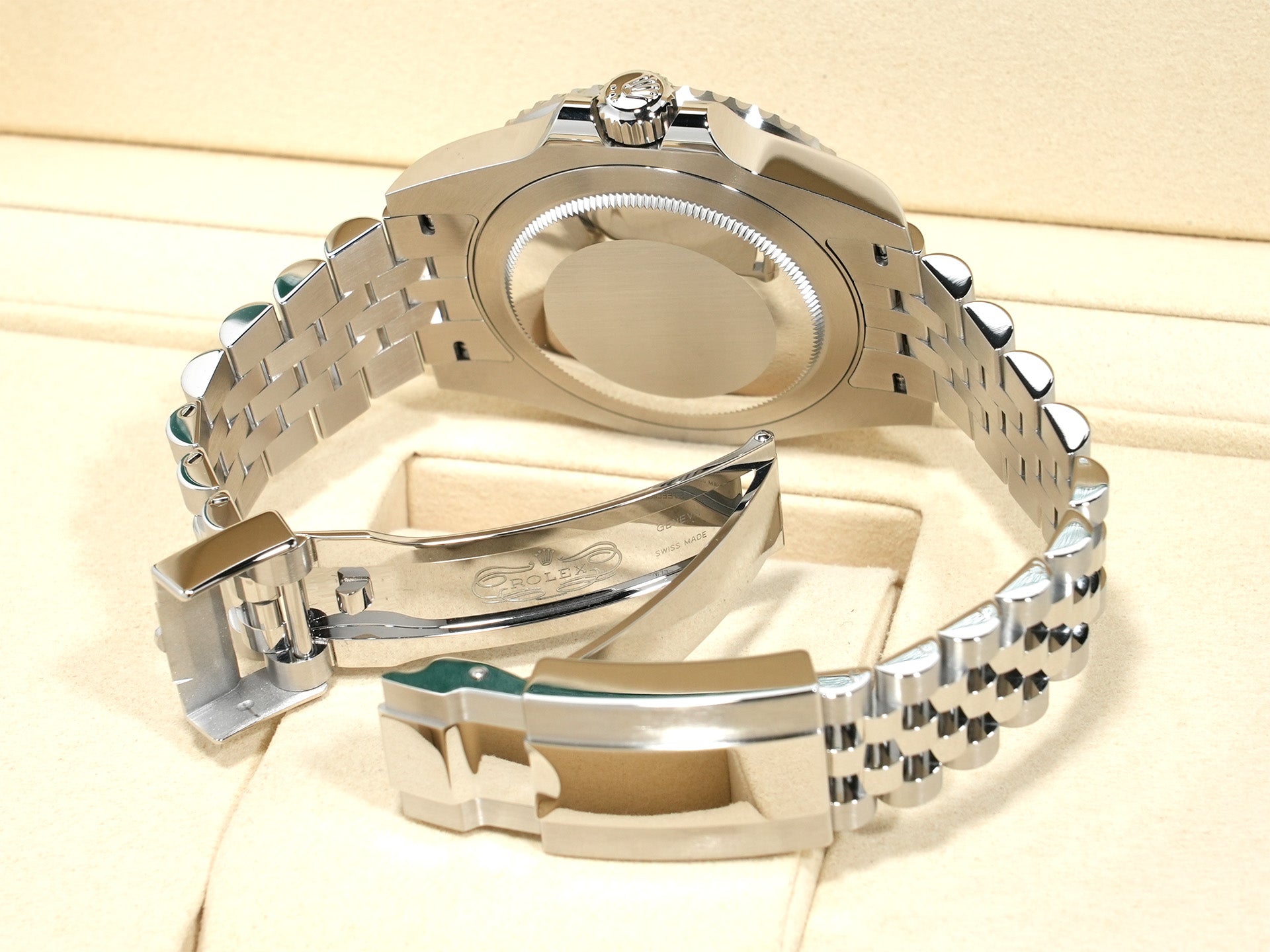 ロレックス GMTマスターII Ref.126710GRNR ステンレススチール ブラック文字盤 ジュビリーブレスレット 未使用 i9avfhrm