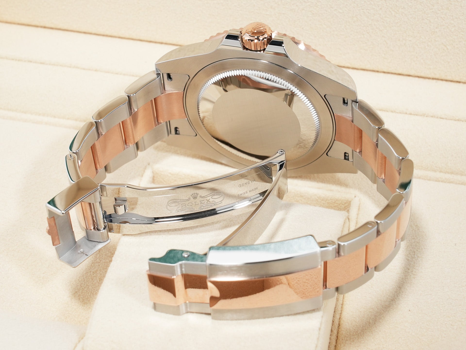 ロレックス GMTマスターII Ref.126711CHNR ステンレススチール/エバーローズゴールド ブラック文字盤 オイスターブレスレット 未使用 mue5xhsn