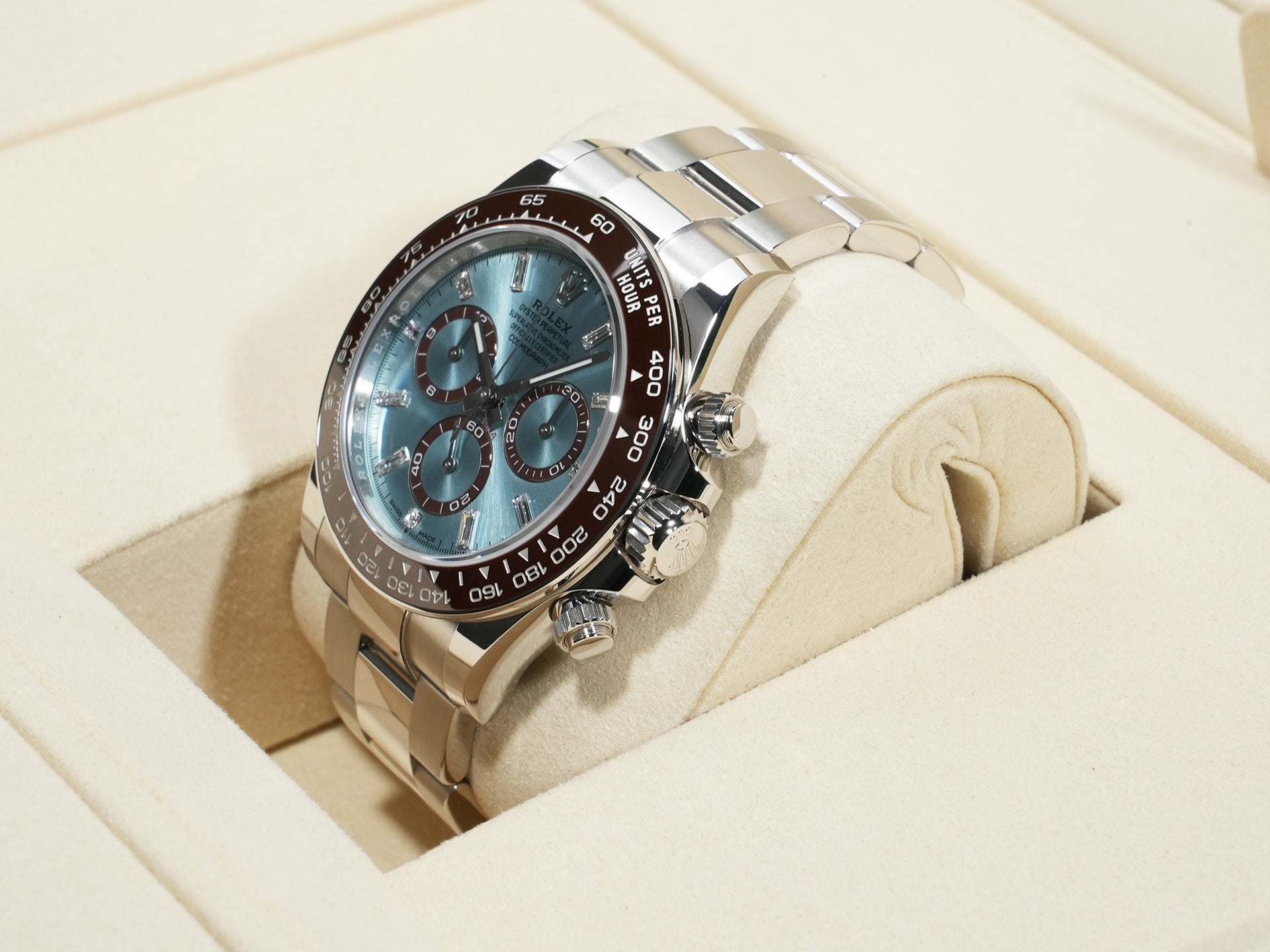 ロレックス デイトナ Ref.126506A プラチナ アイスブルーx11Pダイヤ文字盤 未使用 ycqrszab