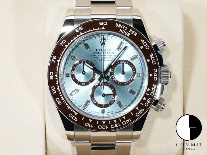 ロレックス デイトナ Ref.126506A プラチナ アイスブルーx11Pダイヤ文字盤 未使用 ycqrszab