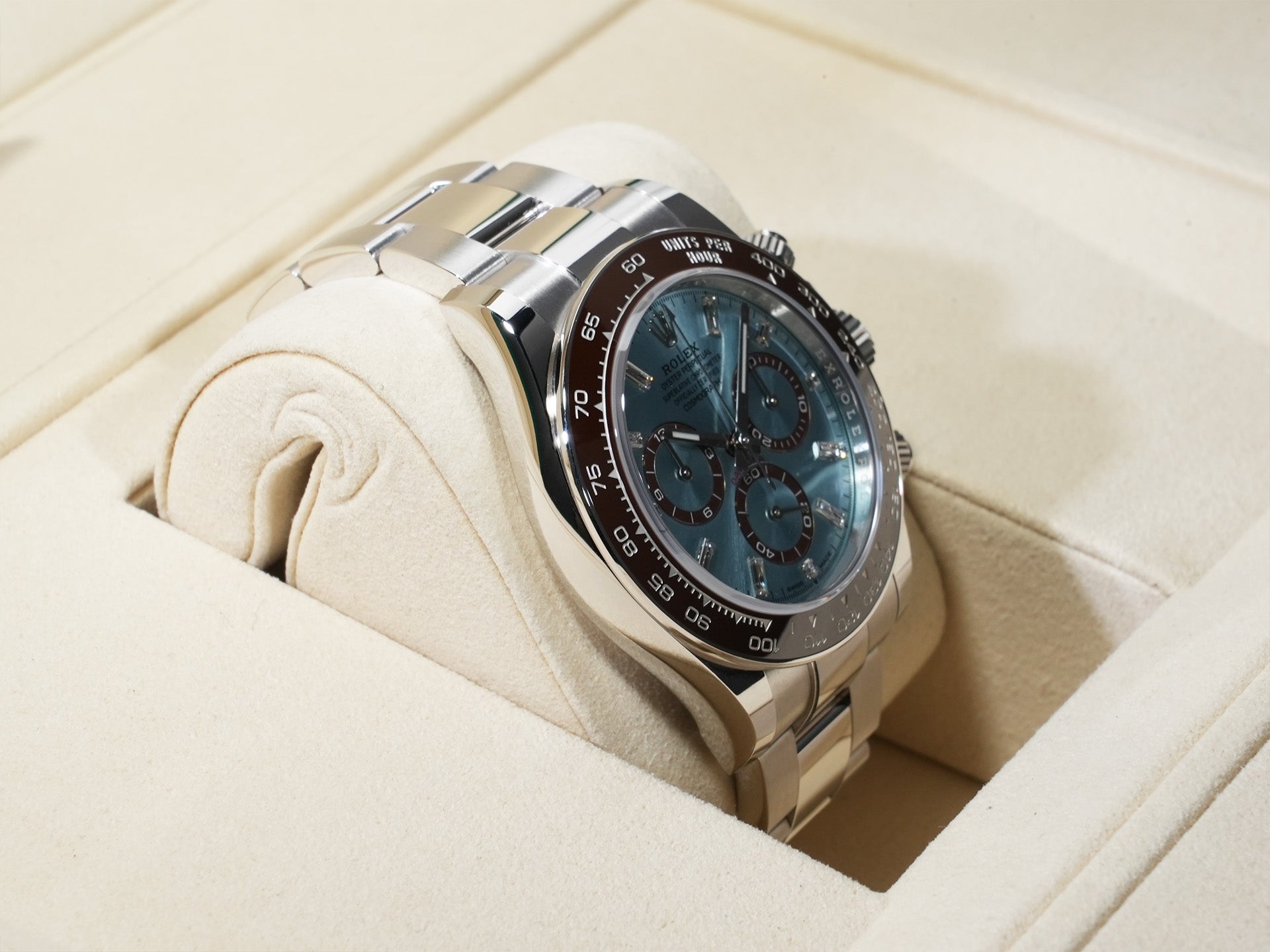 ロレックス デイトナ Ref.126506A プラチナ アイスブルーx11Pダイヤ文字盤 未使用 ycqrszab