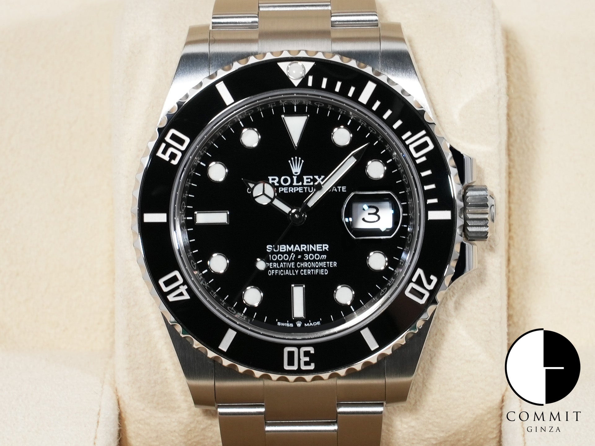 ロレックス サブマリーナー デイト Ref.126610LN ステンレススチール ブラック文字盤 未使用 jbsguz8h