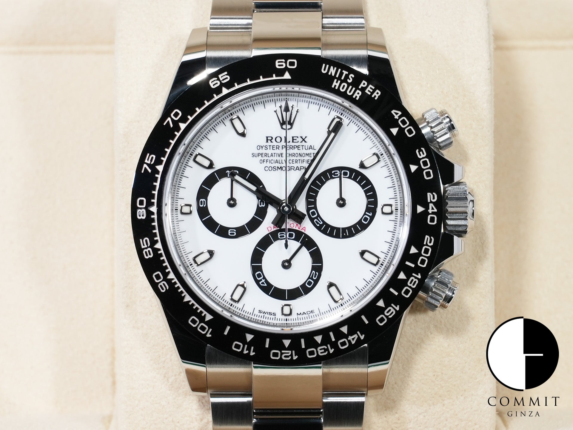 ロレックス デイトナ Ref.116500LN ステンレススチール ホワイト文字盤 美品 y4434j2f