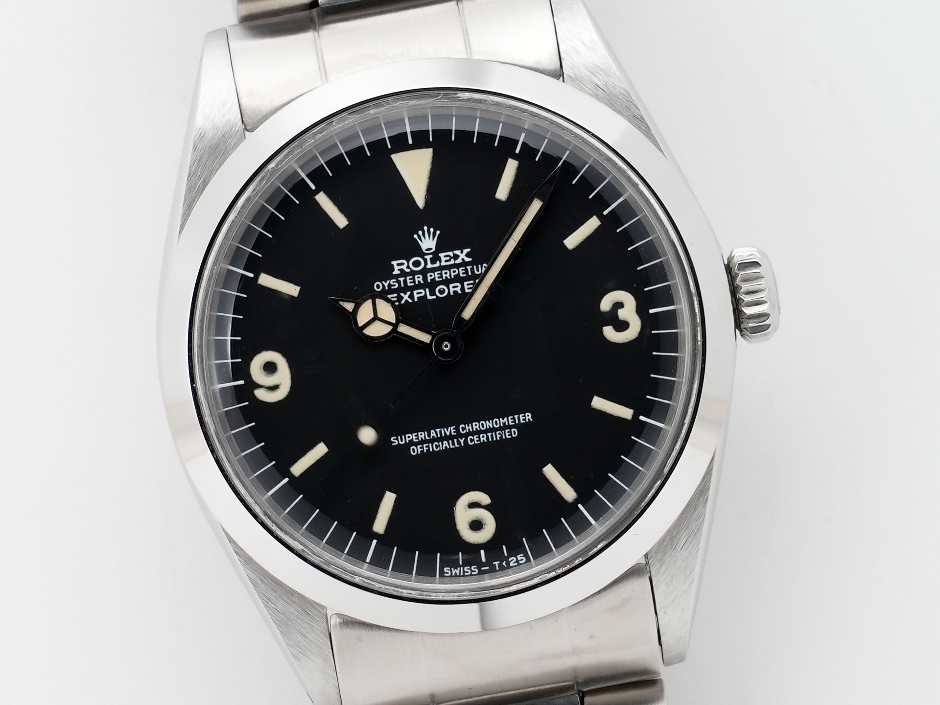 ロレックス エクスプローラーI Ref.1016 ステンレススチール ブラック文字盤 中古 d8yvbse5