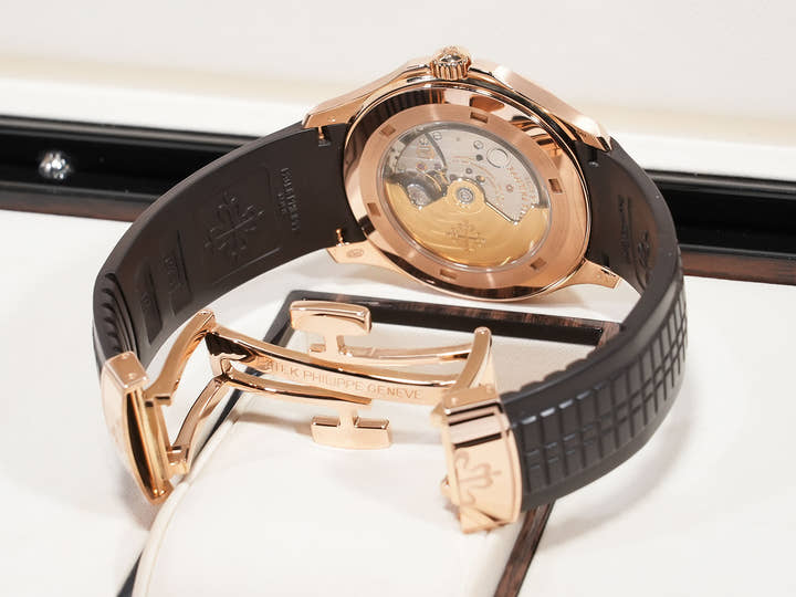 Patek Philippe Aquanaut Ref. 5167R-001 Rose Gold Brown Dial Pre-owned og3wzrd5