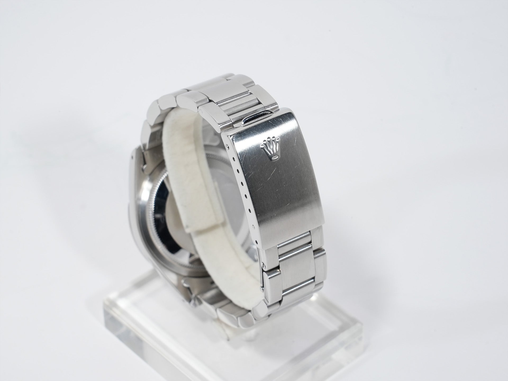 ロレックス エクスプローラーI Ref.14270 ステンレススチール ブラック文字盤 オイスターブレスレット 中古 whw364kp