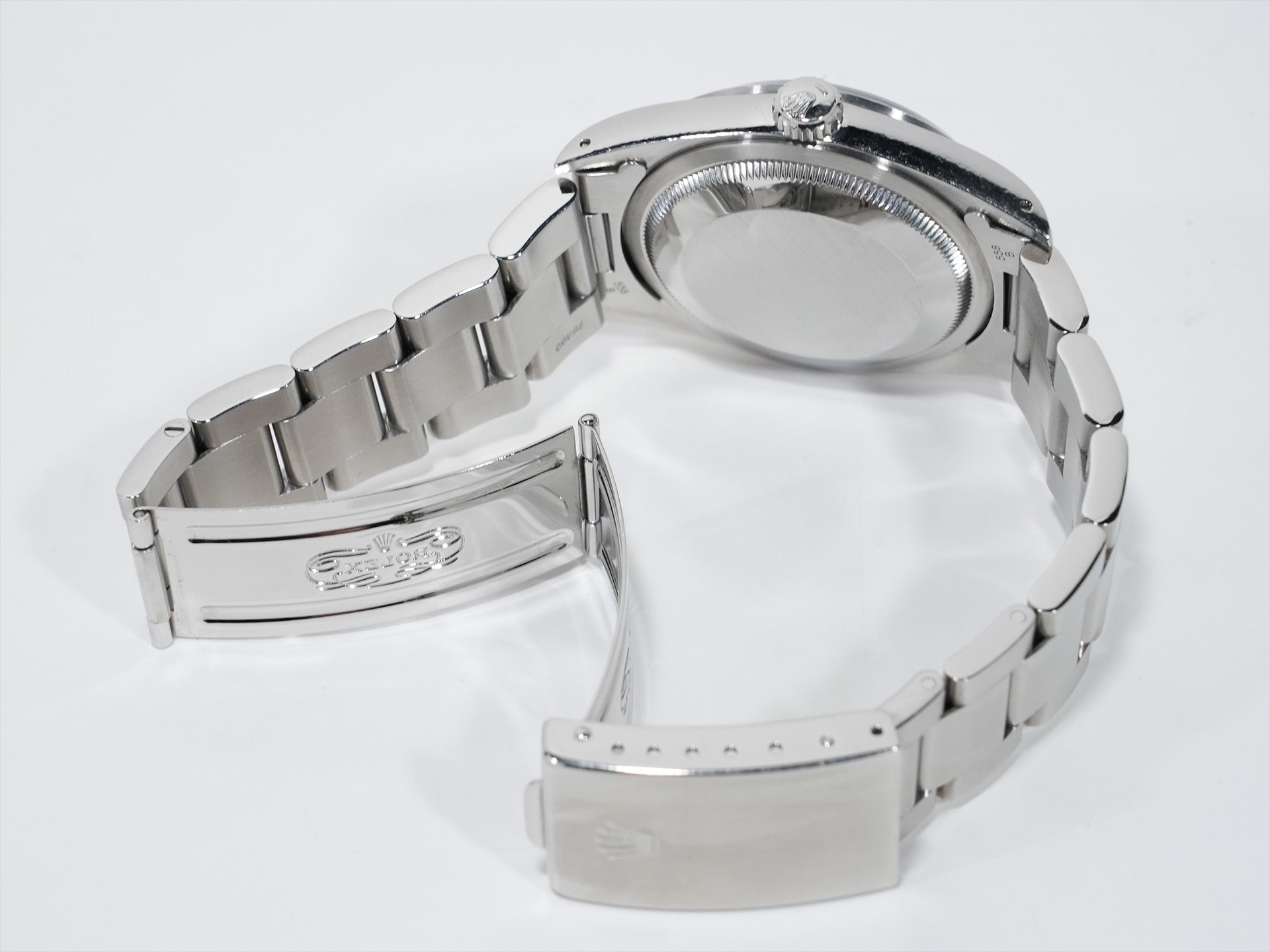 ロレックス エクスプローラーI Ref.14270 ステンレススチール ブラック文字盤 オイスターブレスレット 中古 whw364kp