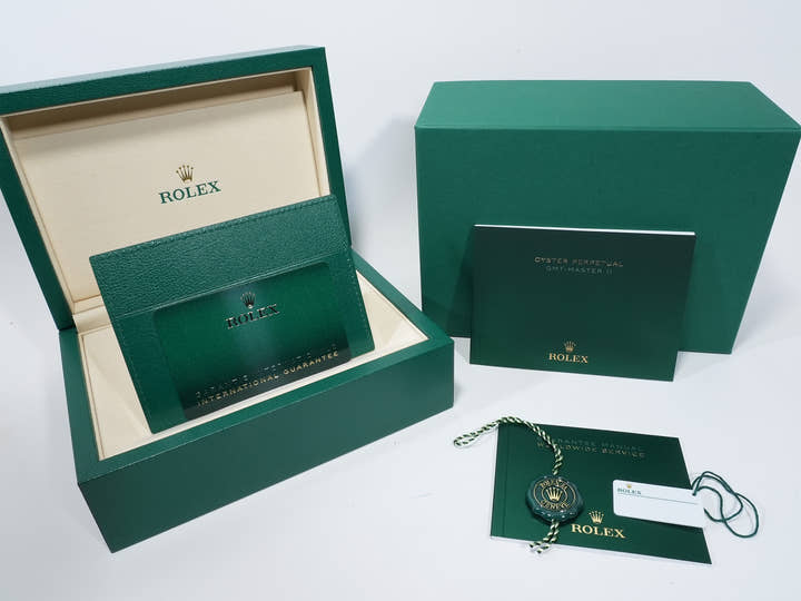 ロレックス GMTマスターII Ref.126710GRNR ステンレススチール ブラック文字盤 ジュビリーブレスレット 未使用 m5a8gya7