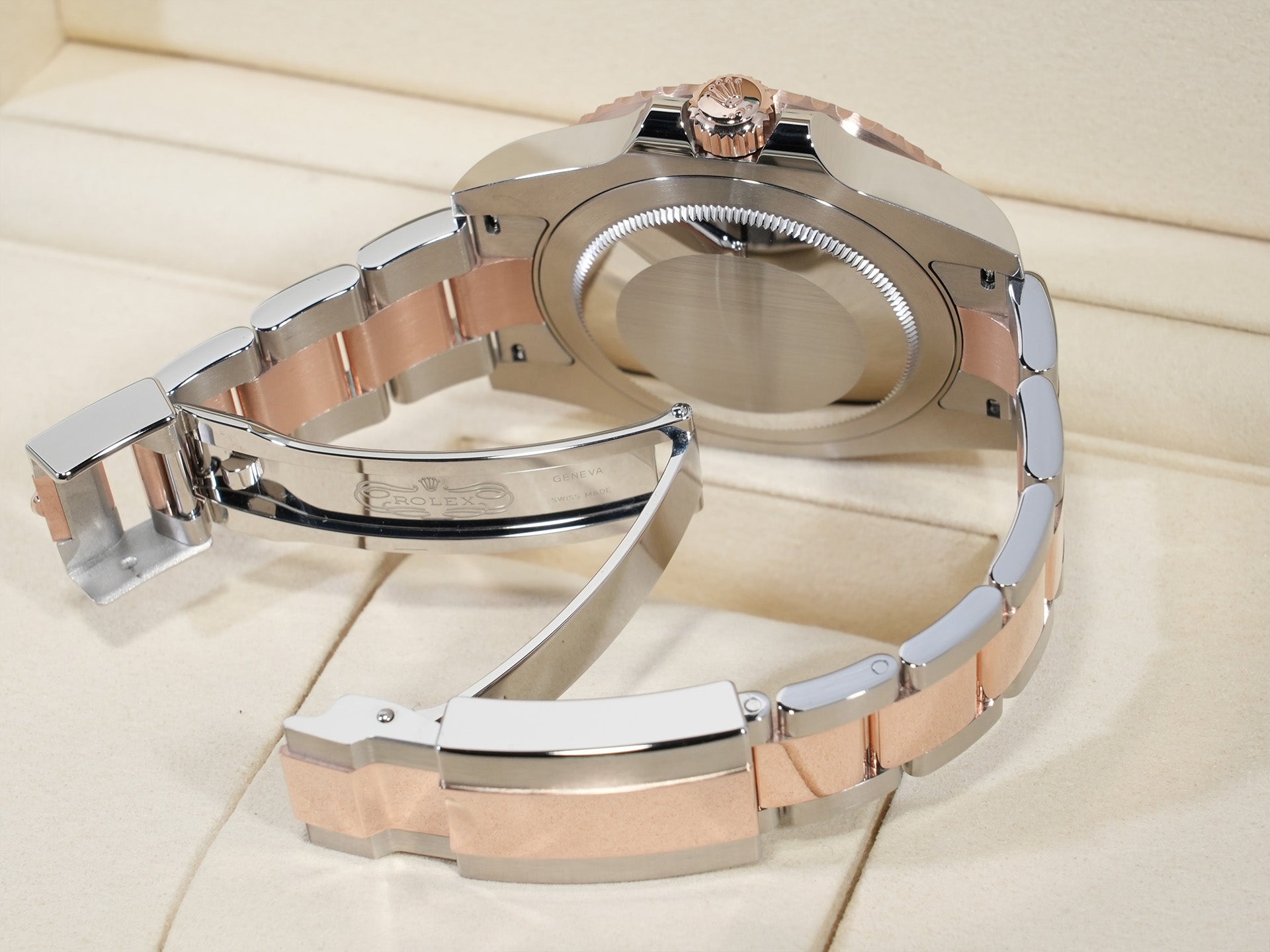 ロレックス GMTマスターII Ref.126711CHNR ステンレススチール/エバーローズゴールド ブラック文字盤 オイスターブレスレット 未使用 x8thfxvc