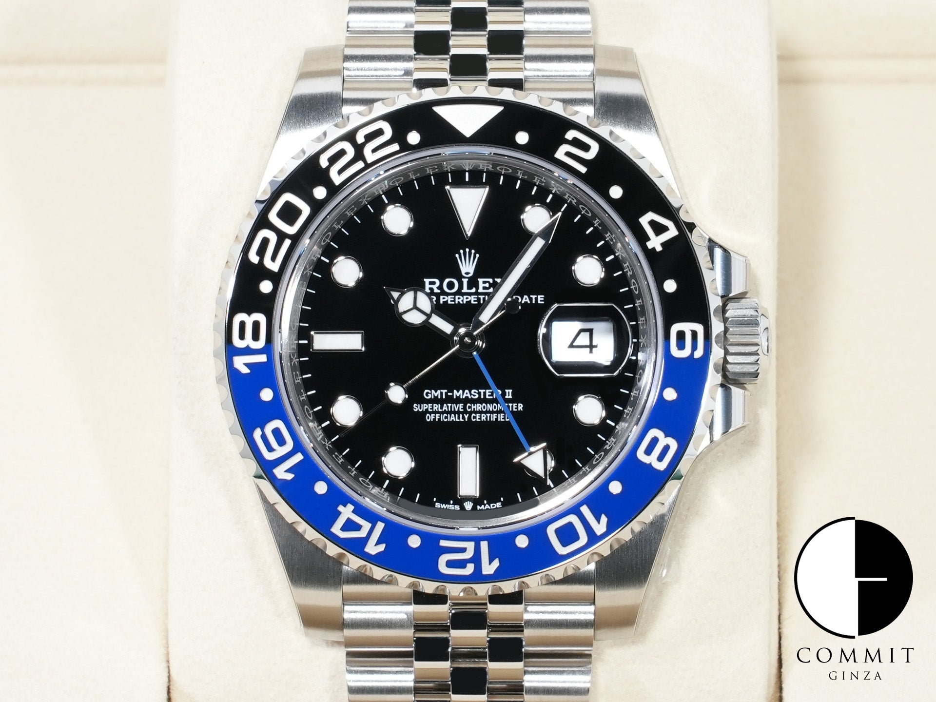 ロレックス GMTマスターII Ref.126710BLNR ステンレススチール ブラック文字盤 ジュビリーブレスレット 未使用 i9wyyybm