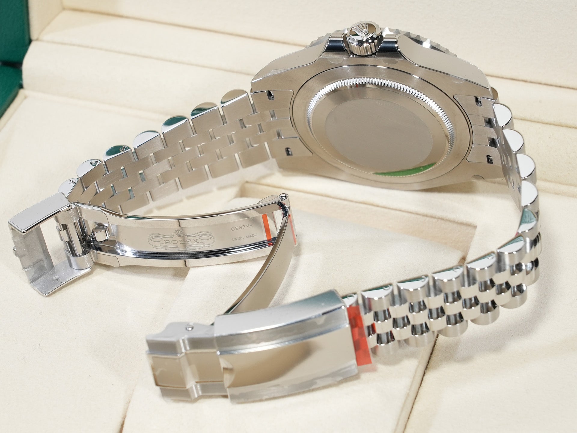 ロレックス GMTマスターII Ref.126710BLNR ステンレススチール ブラック文字盤 ジュビリーブレスレット 未使用 i9wyyybm