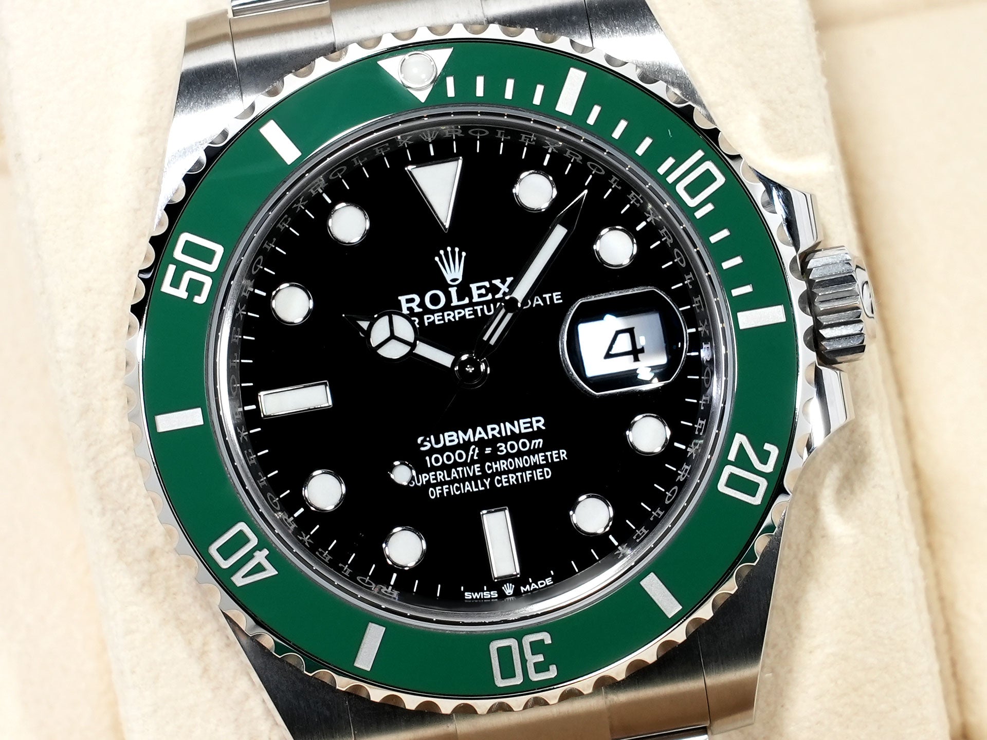 ロレックス サブマリーナー デイト Ref.126610LV ステンレススチール ブラック文字盤 極美品 vqie8qka
