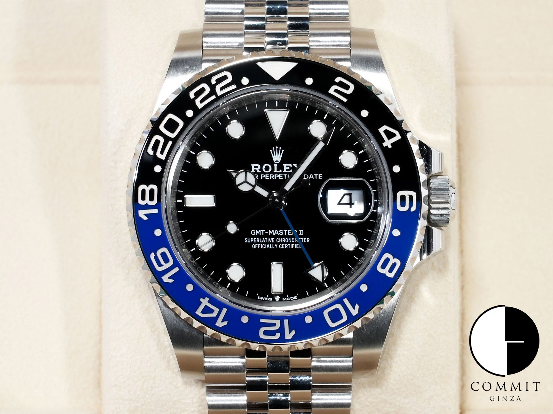ロレックス GMTマスターII Ref.126710BLNR ステンレススチール ブラック文字盤 ジュビリーブレスレット 美品 nw8jnph4