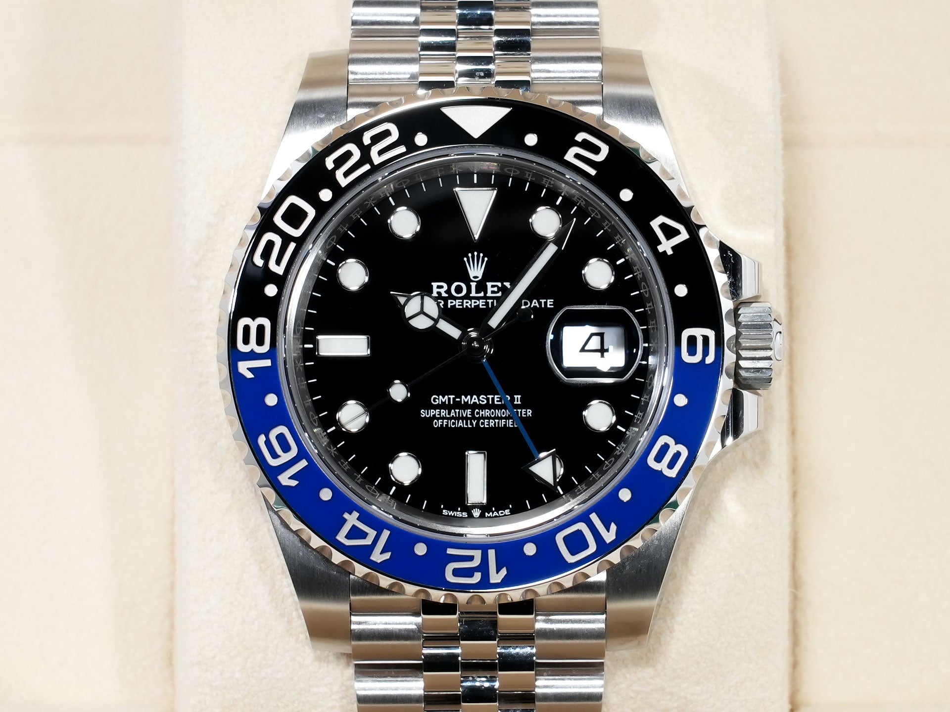 ロレックス GMTマスターII Ref.126710BLNR ステンレススチール ブラック文字盤 ジュビリーブレスレット 美品 nw8jnph4